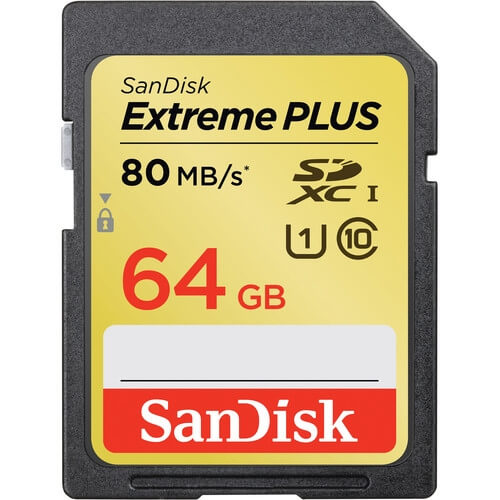 SanDisk 64GB SDHC rental