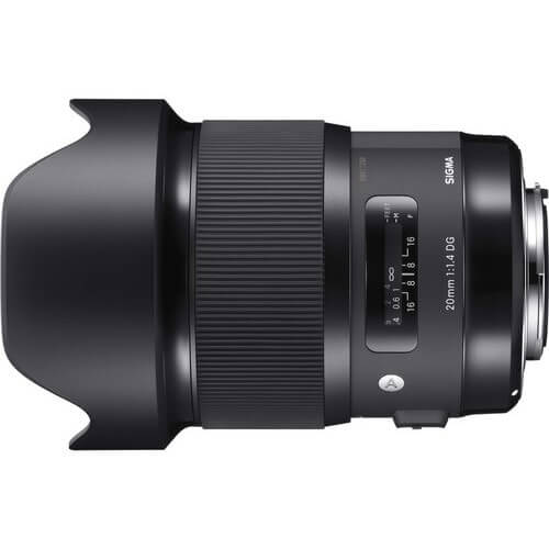 Rent Sigma 20mm f/1.4 DG HSM Art for Canon