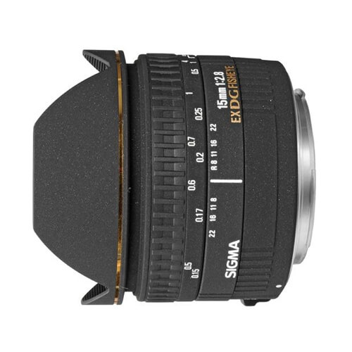 Rent Sigma 15mm Fisheye f/2.8 for Canon